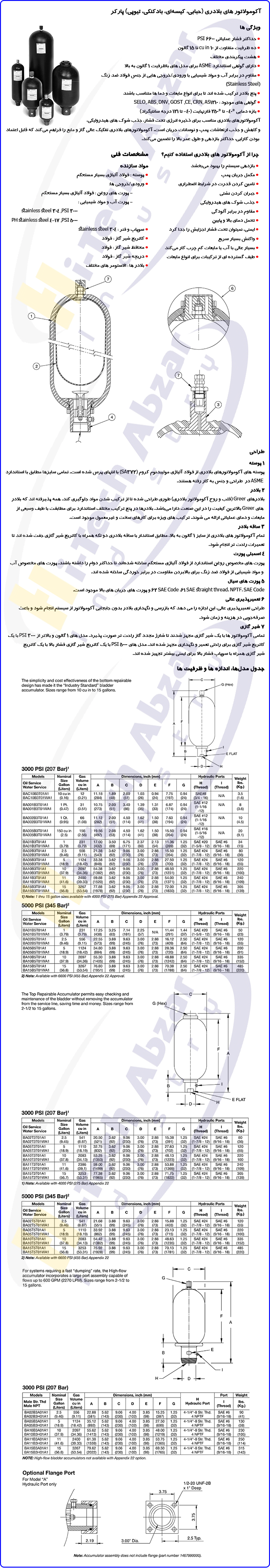 Bladder Accumulator